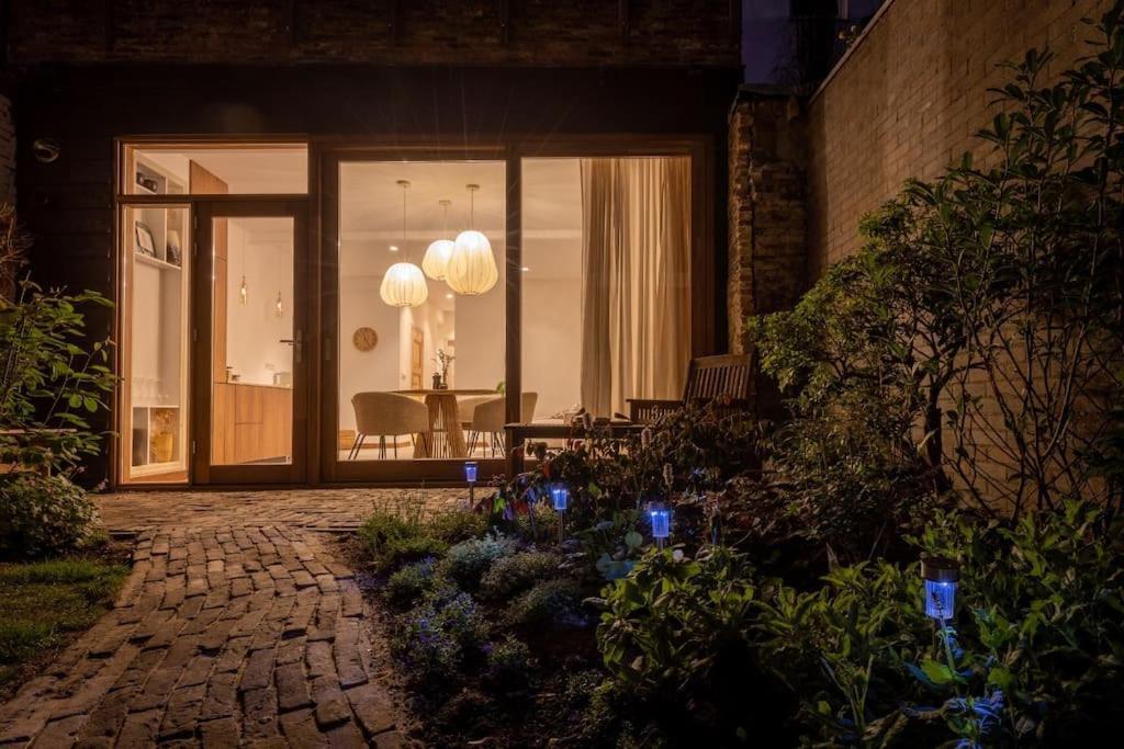 Appartement Met Tuin In Haarlem Centrum 外观 照片