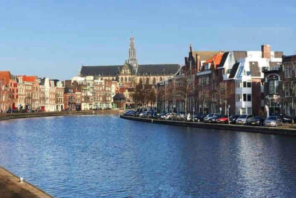 Appartement Met Tuin In Haarlem Centrum 外观 照片